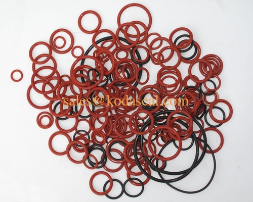 o-ring / o-ring box / Silicone / red / black /