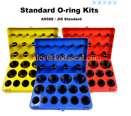 o-ring / o-ring box / o-ring kit / Silicone / red / black /