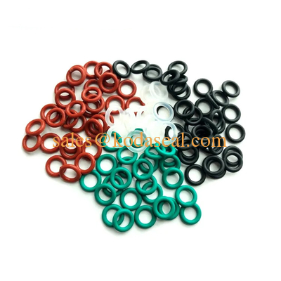 China Factory Rubber O Ring Seal NBR FKM FPM EPDM PTFE PU Silicon Flat Rubber O-Ring Seals Nitrile Silicon Rubber O Ring