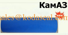 54115-1303026-01 Kamaz Heavy Truck Silicone Rubber Hose Blue color 54115-1303026-01 D70X265 / KAMAZ Heavy Truck