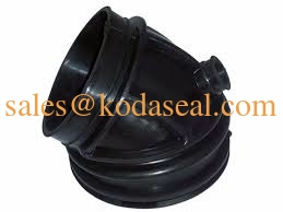 Volvo 8149322 Hose, air inlet for silicone material with black color