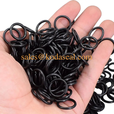 China Factory Rubber O Ring Seal NBR FKM FPM EPDM PTFE PU Silicon Flat Rubber O-Ring Seals Nitrile Silicon Rubber O Ring