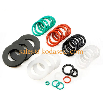 China Factory Rubber O Ring Seal NBR FKM FPM EPDM PTFE PU Silicon Flat Rubber O-Ring Seals Nitrile Silicon Rubber O Ring