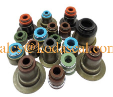 Custom Sizes Valve Oil Seals FKM NBR  FPM Material Green Brown Color Valve Stem Seal OEM 32003533 fit for JCB 3CX