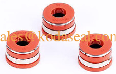 Custom Sizes Valve Oil Seals FKM NBR  FPM Material Green Brown Color Valve Stem Seal OEM 32003533 fit for JCB 3CX