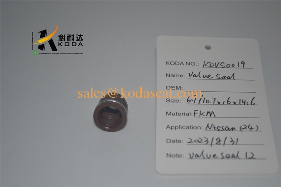 Auto TOYOTA NISSAN MAZDA Corteco Viton Valve Stem Seal Catalogue Brown Color Valve Seal -FKM Viton Valve Stem for Nissan