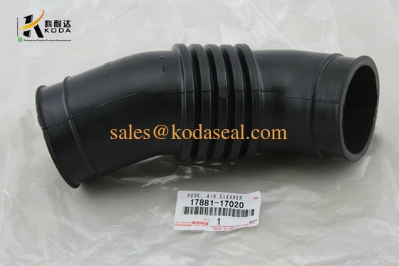 Black Color Rubber Material OEM 17881-17020 Rubber Air Intake Hose For Land Cruiser FZJ80 4500 Engine 1HZ TOYOTA