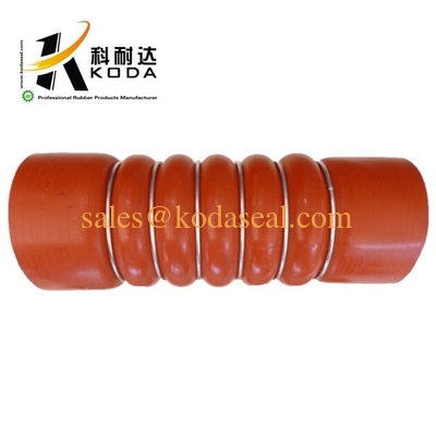 Red Color Silicone Hose 3845011382 Reinforced Truck Silicone Hose For Benz Truck