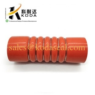 Red Color Silicone Hose 3845011382 Reinforced Truck Silicone Hose For Benz Truck