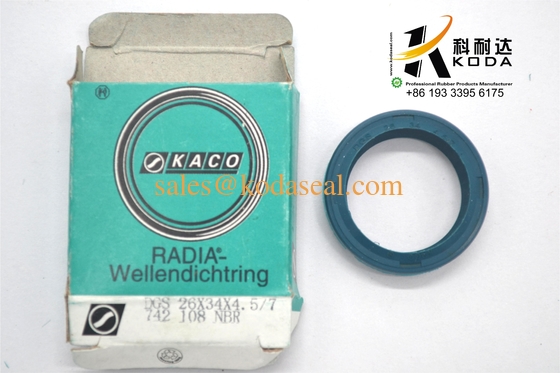 NBR FKM Green Color Steering Power Oil Seal High Pressure Rack Power Steering Oil Seal 26*34*4.5/7 CORTECO 01020066B