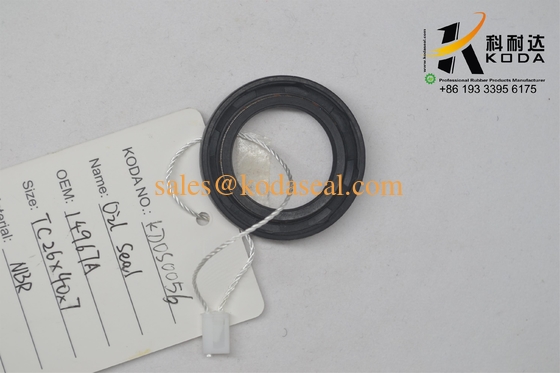 European Truck Rotary Shaft Oil Seal TC26x40x7 26*40*7 NBR FKM Material Black Color Oil Seal TC26*40*7 26x40x7 For Truck