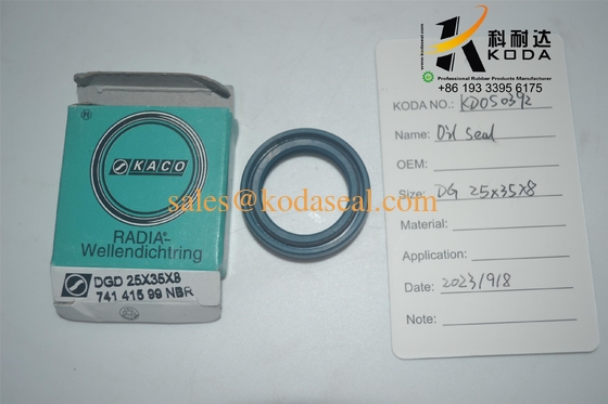 KODA oil seal differential shaft oil seal 25*35*8 for Mercedes BENZ truck NBR VITON rubber seal for Truck