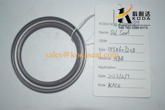 KODA oil seal differential shaft oil seal 56*72*8 for Mercedes BENZ truck NBR VITON rubber seal for Truck