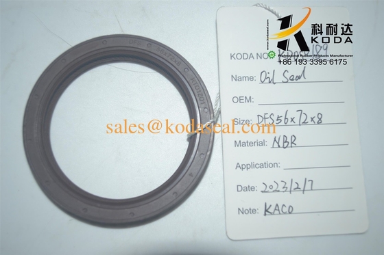 KODA oil seal differential shaft oil seal 56*72*8 for Mercedes BENZ truck NBR VITON rubber seal for Truck