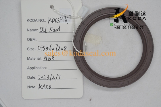 KODA oil seal differential shaft oil seal 56*72*8 for Mercedes BENZ truck NBR VITON rubber seal for Truck