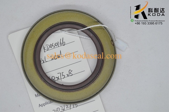 Crankshaft Oil Seal 48X75X8 NBR FKM ACM Wear Resistant Engine Oil Seal 48*75*8 OEM ODM Wash Machine Oil Seal for Truck