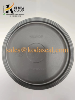 NR Natural rubber T24 Black Color Oil Resistant Rubber Doaphragm OEM Customized Rubber Diaphragm