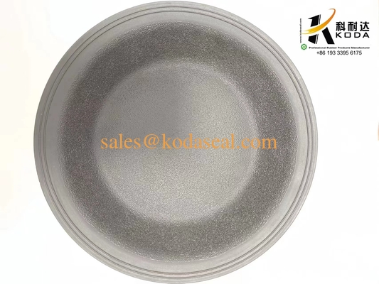 NR Natural rubber T24 Black Color Oil Resistant Rubber Doaphragm OEM Customized Rubber Diaphragm