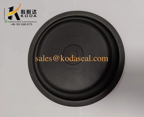 NR Natural rubber T30 Black Color Oil Resistant Rubber Doaphragm OEM Customized Rubber Diaphragm