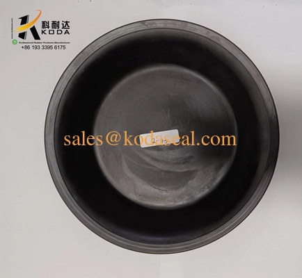 NR Natural rubber T30 Black Color Oil Resistant Rubber Doaphragm OEM Customized Rubber Diaphragm