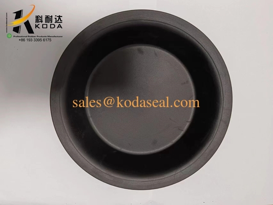 NR Natural rubber T30 Black Color Oil Resistant Rubber Doaphragm OEM Customized Rubber Diaphragm