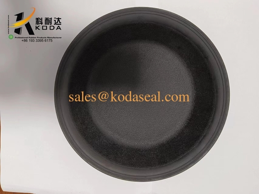 NR Natural rubber T30 Black Color Oil Resistant Rubber Doaphragm OEM Customized Rubber Diaphragm