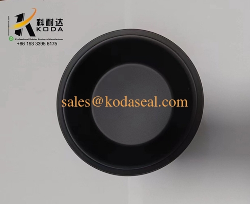 NR Natural rubber T16 Black Color Oil Resistant Rubber Doaphragm OEM Customized Rubber Diaphragm