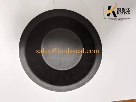 NR Natural rubber T20 Black Color Oil Resistant Rubber Doaphragm OEM Customized Rubber Diaphragm