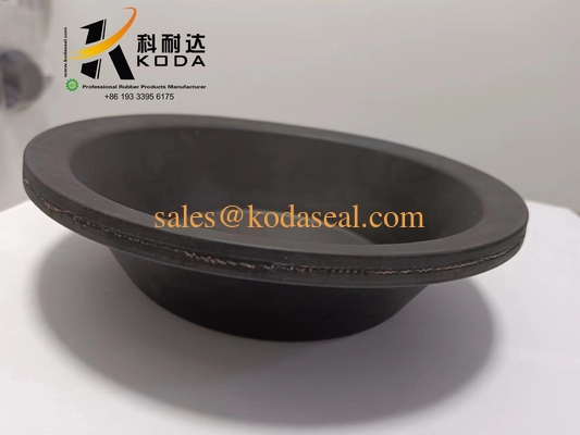 NR Natural rubber T20 Black Color Oil Resistant Rubber Doaphragm OEM Customized Rubber Diaphragm