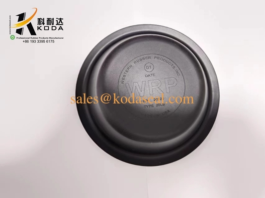 NR Natural rubber T20 Black Color Oil Resistant Rubber Doaphragm OEM Customized Rubber Diaphragm