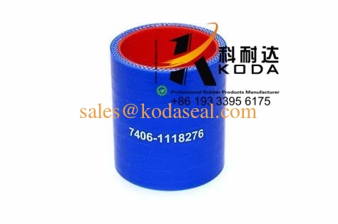 Kamaz Silicone Rubber Hose Blue color 4308-1303010-20 use for KAMAZ Truck