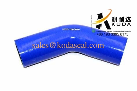 4308-1303010-01 Kamaz Silicone Rubber Hose Blue color 4308-1303010-01 for KAMAZ Truck