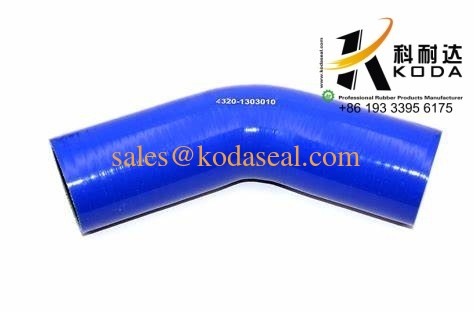 4320-1303010-01 4320-1303057-01 Kamaz Silicone Rubber Hose Red color 4320-1303010-01 4320-1303057-01