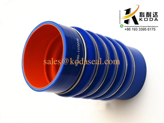 53205-1170245 Kamaz Silicone Rubber Hose Blue color 53205-1170245 for KAMAZ Truck