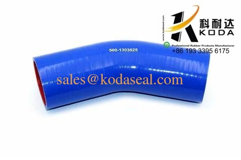 500-1303025-01 Kamaz Silicone Rubber Hose Red color Blue Color 500-1303025-01 for KAMAZ Heavy Truck