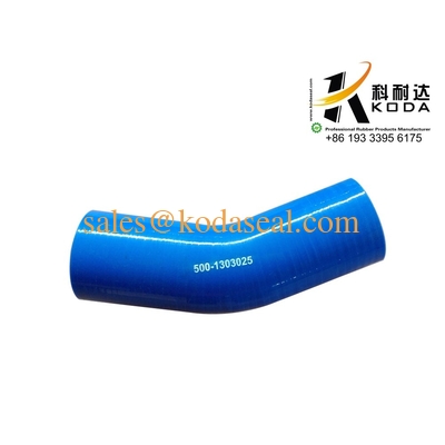 500-1303025-01 Kamaz Silicone Rubber Hose Red color Blue Color 500-1303025-01 for KAMAZ Heavy Truck