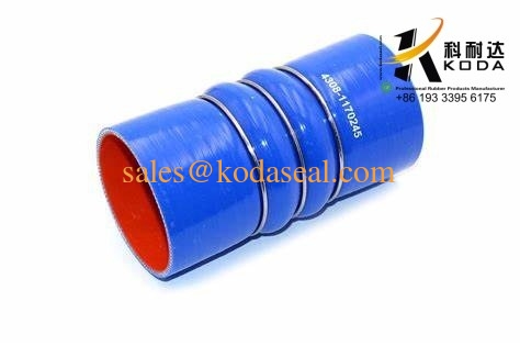 4308-1170245-01 Kamaz Silicone Rubber Hose Blue color 4308-1170245-01 for KAMAZ Heavy Truck