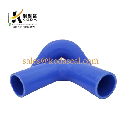 5297-1303024-01 Kamaz Silicone Rubber Hose Red Blue color 5297-1303024-01 D60x130/130 / KAMAZ Heavy Truck