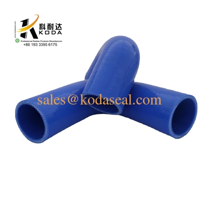 5297-1303024-01 Kamaz Silicone Rubber Hose Red Blue color 5297-1303024-01 D60x130/130 / KAMAZ Heavy Truck