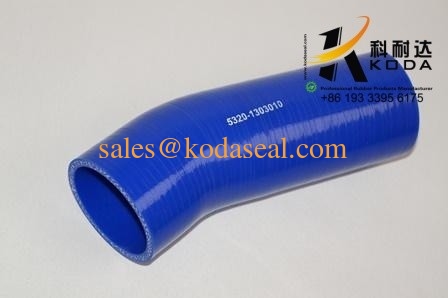 5320-1303010-01 Kamaz Silicone Rubber Hose Blue color 5320-1303010-01 D60X191 /KAMAZ Heavy  Truck