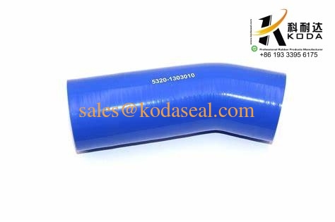5320-1303010-01 Kamaz Silicone Rubber Hose Blue color 5320-1303010-01 D60X191 /KAMAZ Heavy  Truck