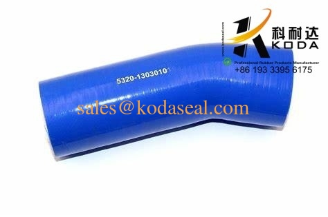 5320-1303010-01 Kamaz Silicone Rubber Hose Blue color 5320-1303010-01 D60X191 /KAMAZ Heavy  Truck