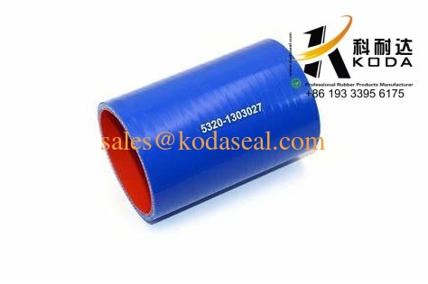 5320-1303027-01 Kamaz Silicone Rubber Hose Blue color 5320-1303027-01 D70-120 use for KAMAZ Heavy Truck