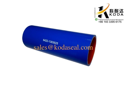 6422-1303025-01 Kamaz Silicone Rubber Hose Blue color 6422-1303025-01 D60X180 / KAMAZ Heavy Truck