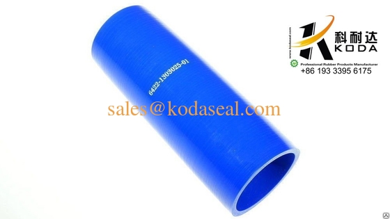 6422-1303025-01 Kamaz Silicone Rubber Hose Blue color 6422-1303025-01 D60X180 / KAMAZ Heavy Truck