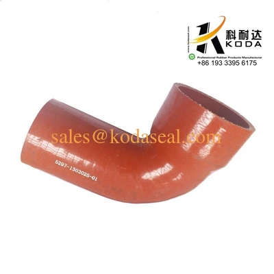6520-1303026-01 Kamaz Silicone Rubber Hose Blue color 6520-1303026-01 D60/70X280/130/ KAMAZ Heavy Truck