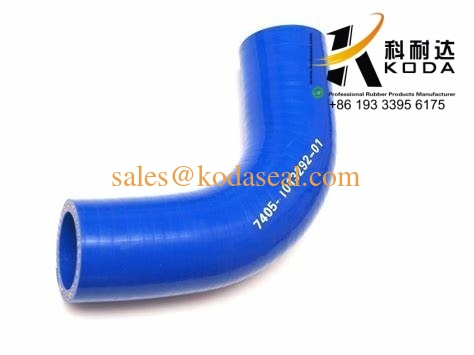 7405.1013292-01 Kamaz Silicone Rubber Hose Blue color 7405.1013292-01 /KAMAZ Heavy Truck