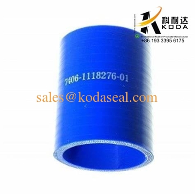 7406-1118276-01 Kamaz Silicone Rubber Hose Blue color 7406-1118276-01 D50×70./ KAMAZ Heavy Truck