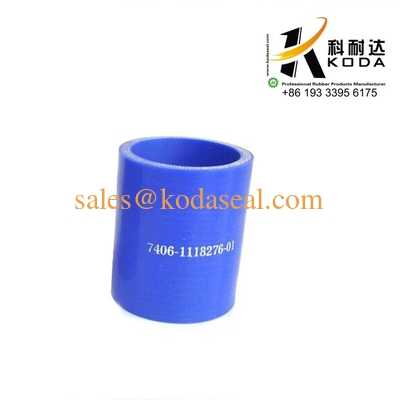 7406-1118276-01 Kamaz Silicone Rubber Hose Blue color 7406-1118276-01 D50×70./ KAMAZ Heavy Truck