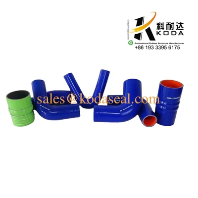 E60 500-1303010-01 Kamaz Heavy Truck Silicone Rubber Hose Blue color E60 500-1303010-01 / KAMAZ Heavy Truck